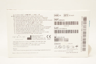 Intuitive 48360G da Vinci X Xi SureForm 60 Green  Reload 6-Row -  Box of 12 (x)